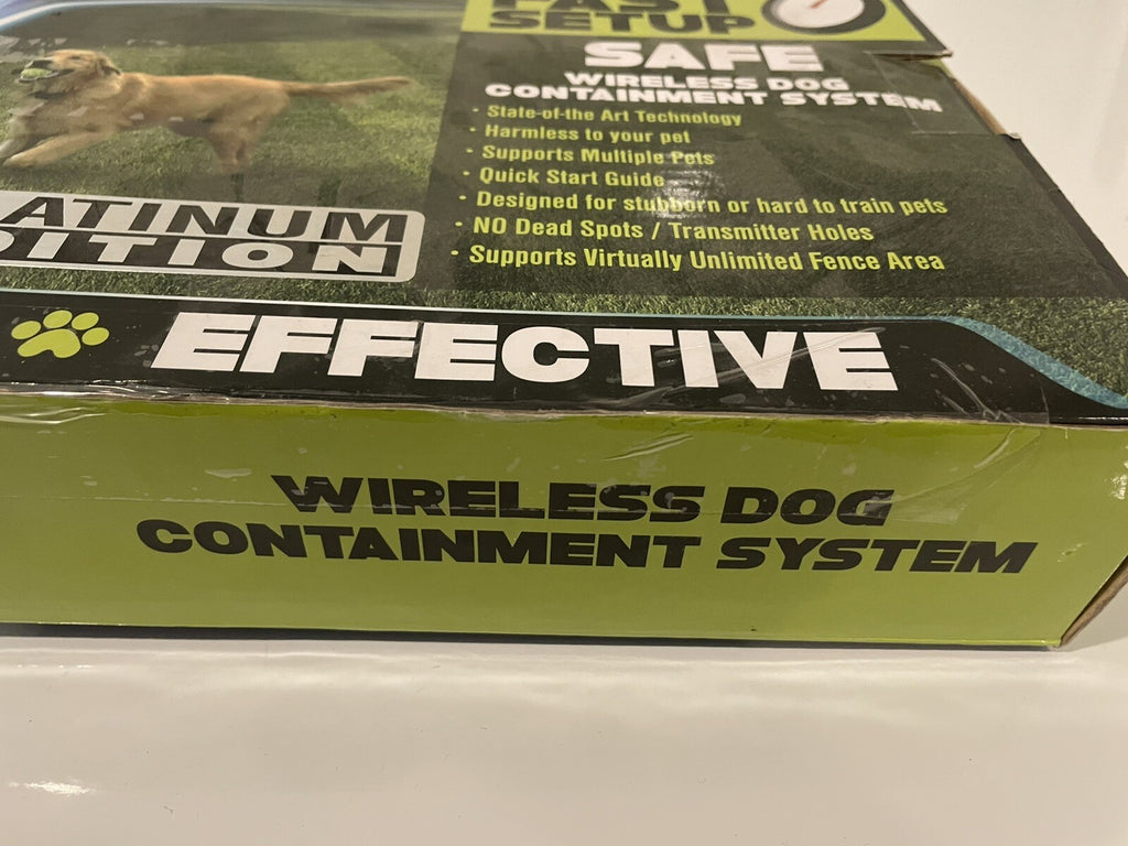 Friendly Pet Products Wireless Dog Containment System Platinum Edition NEW!