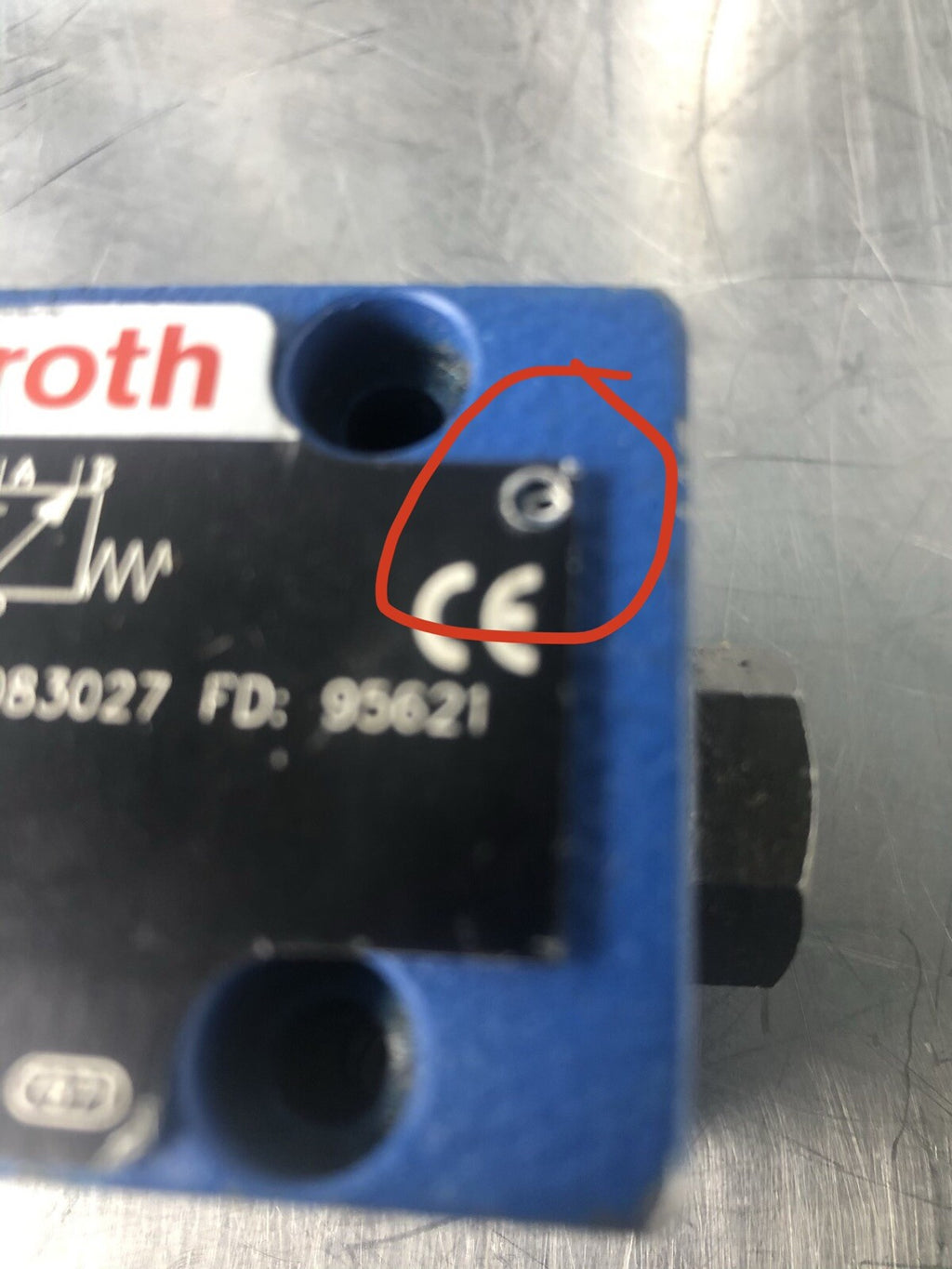 Rexroth R900906668 Bosch Hydraulic Solenoid Valve Assy NEW!! FREE SHIPPING!!