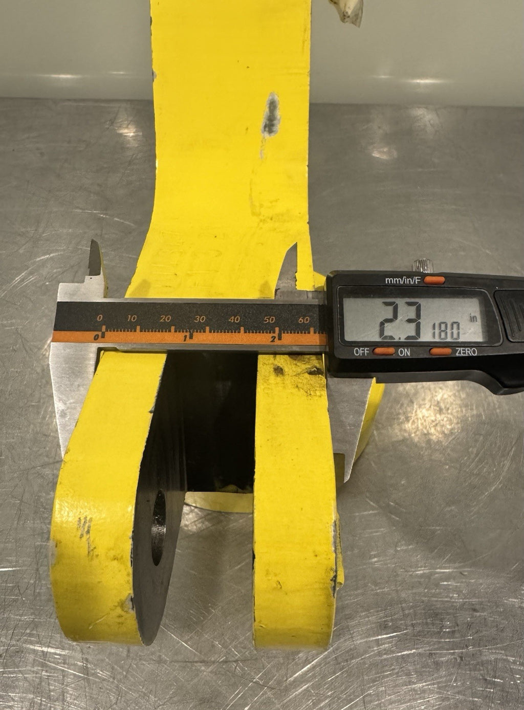 Yellow Bracket Equipment Mount Assembly Part NEW! FREE SHIPPING!