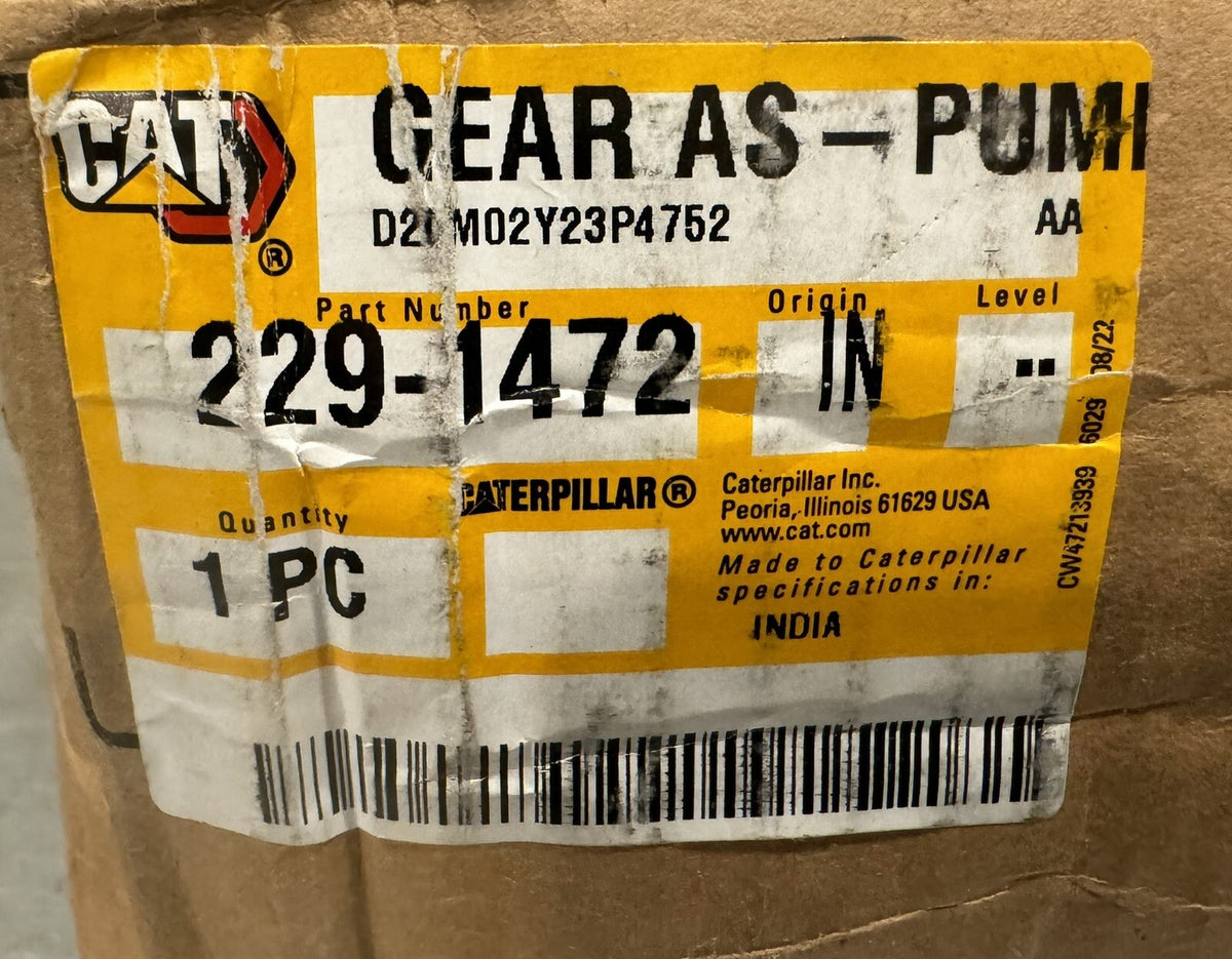 Caterpillar 229-1472 CAT Pump Gear NEW IN BOX! FREE SHIPPING!