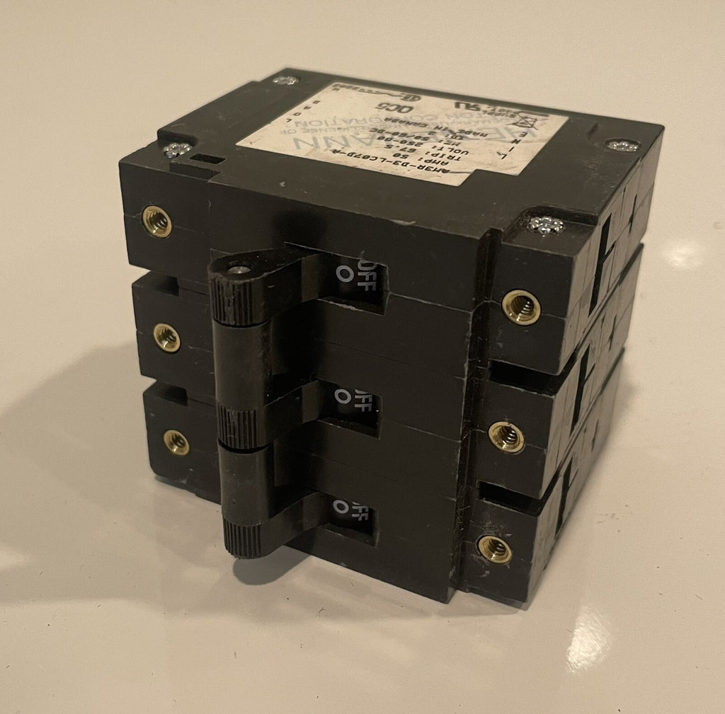 Heinemann AM3R-D3-LC07D-A 50 Amp 250-80V Breaker NEW! FREE SHIPPING!