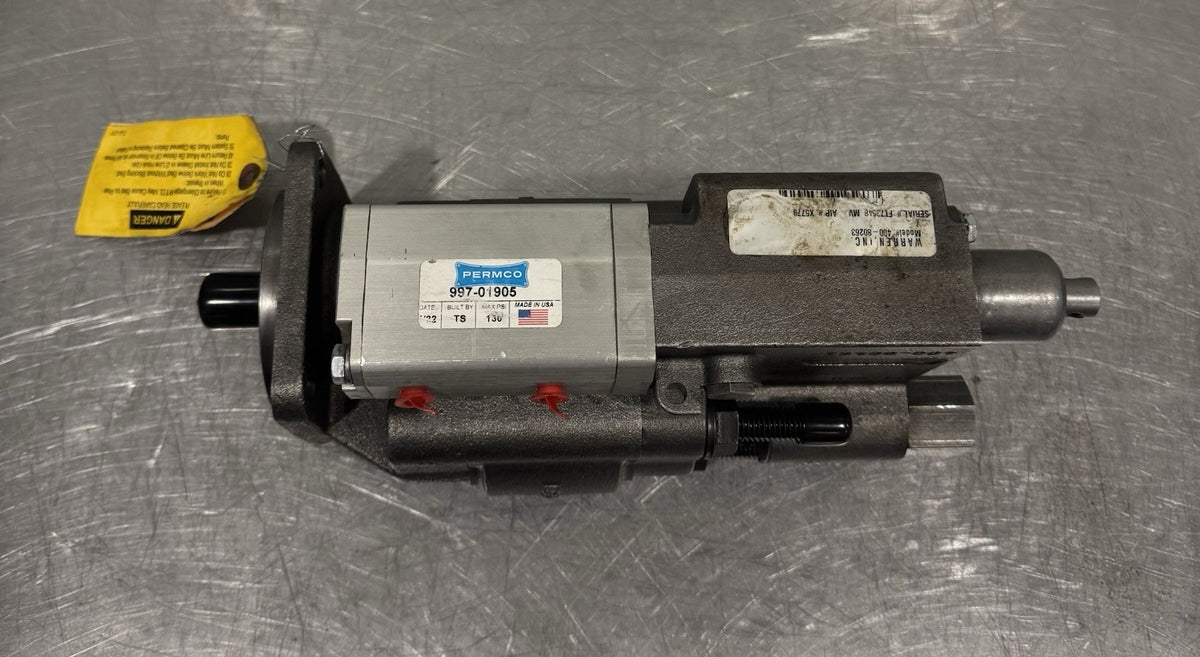 Warren 400-80263 Permco Dump Pump Hydraulic Direct Mount Air Shift NEW!