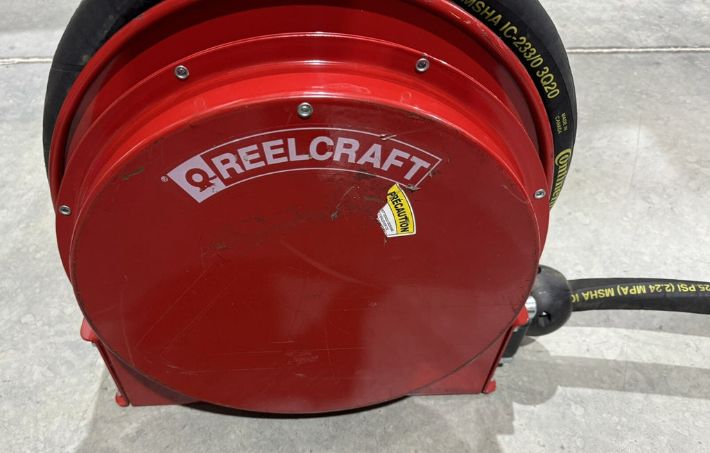 Reelcraft 12U330 Spring Return Hose Reel W/ Hose NEW! FREE SHIPPING!