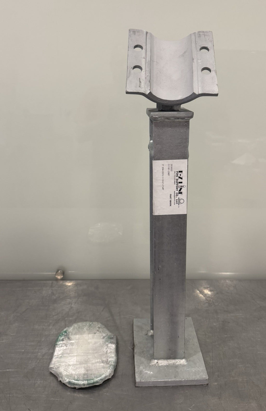 E-Z Line 253003 Pipe Support 3" 204-DES G1181-2987 NEW! FREE SHIPPING!