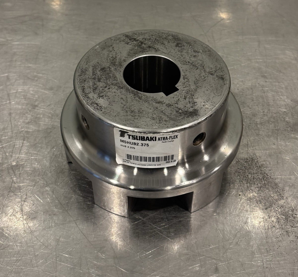 Tsubaki M5HUB2.375 Hub Atra-Flex Hub Flexible Coupling 2.375 NEW! FREE SHIPPING!