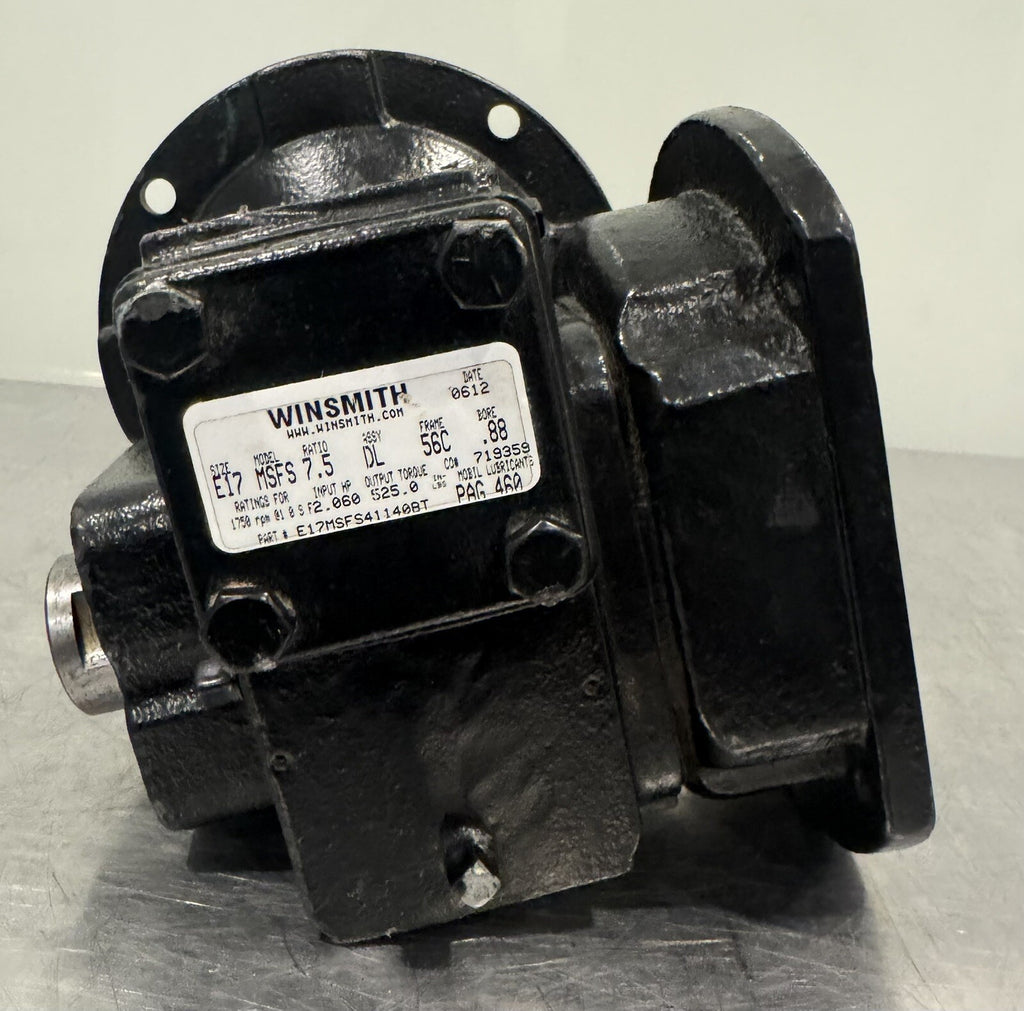 ••Winsmith E17MFSF41140BT MSFS Size E17 Ratio 7.5 Bore .88 NEW! FREE SHIPPING!