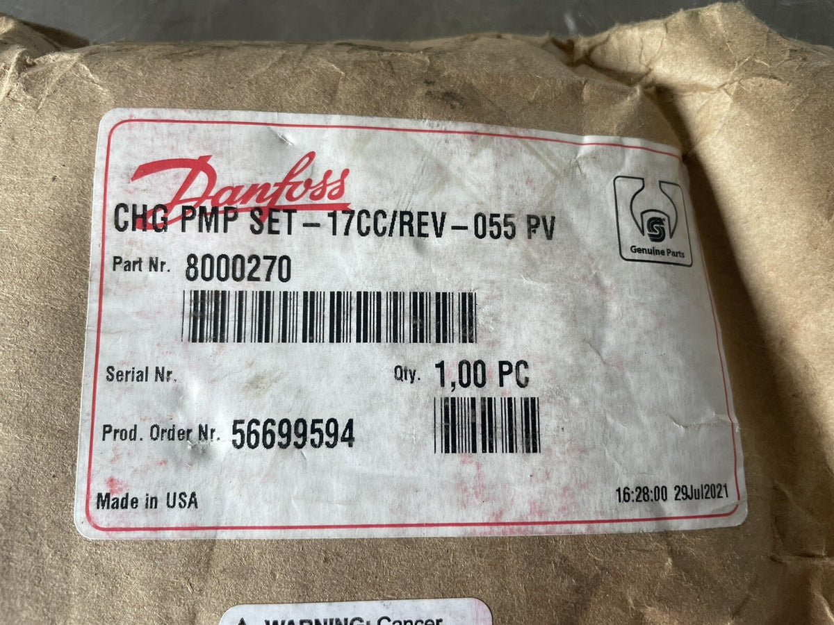 Danfoss 8000270 CHG PMP SET-17CC/REV-055 PV NEW! FREE SHIPPING!!