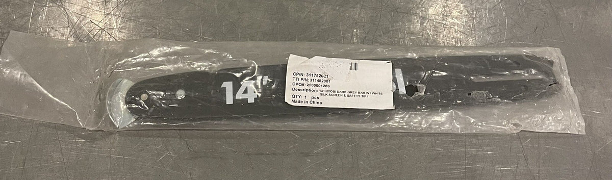 Ryobi 311752001 Chainsaw Guide Bar 14” Genuine NEW! FREE SHIPPING!