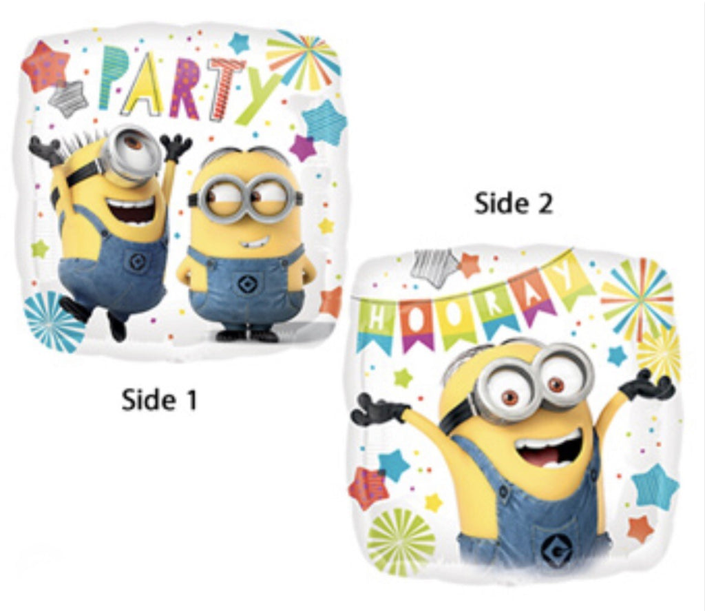(1) Despicable Me Minnion Party Balloon 17” Anagram 36159 NEW! FREE SHIPPING!