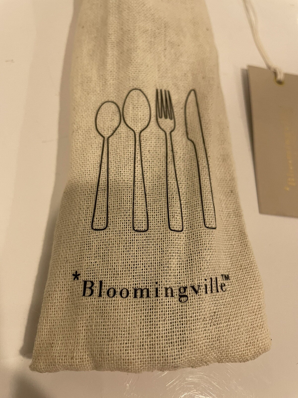 Bloomingville AH1734 Hammered Stainless Steel Cutlery Set NEW! FREE SHIPPING!