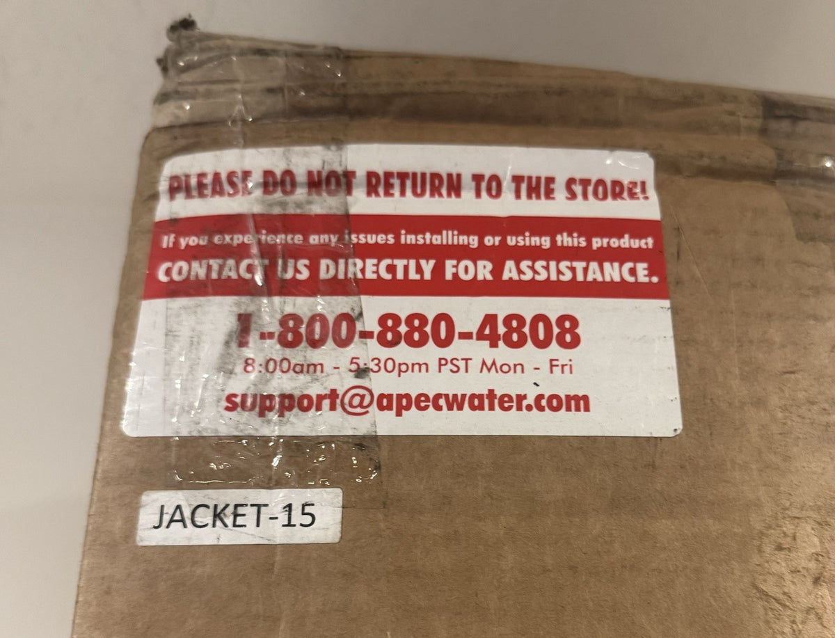 Apec Water Jacket 15 Metal Protective Cover NEW IN BOX! 2 DENTS! SHIPS FREE!