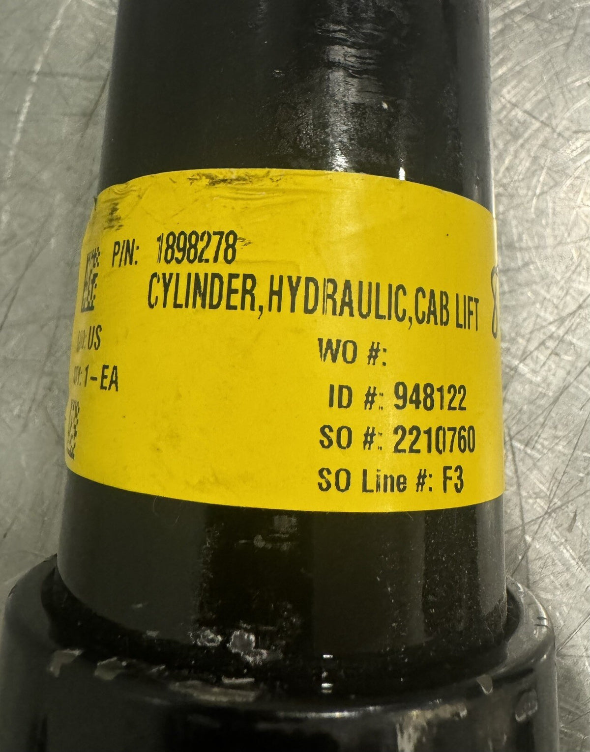 Pierce 1898278 Hydraulic Cab Lift Cylinder Rosenboom NEW! FREE SHIPPING!