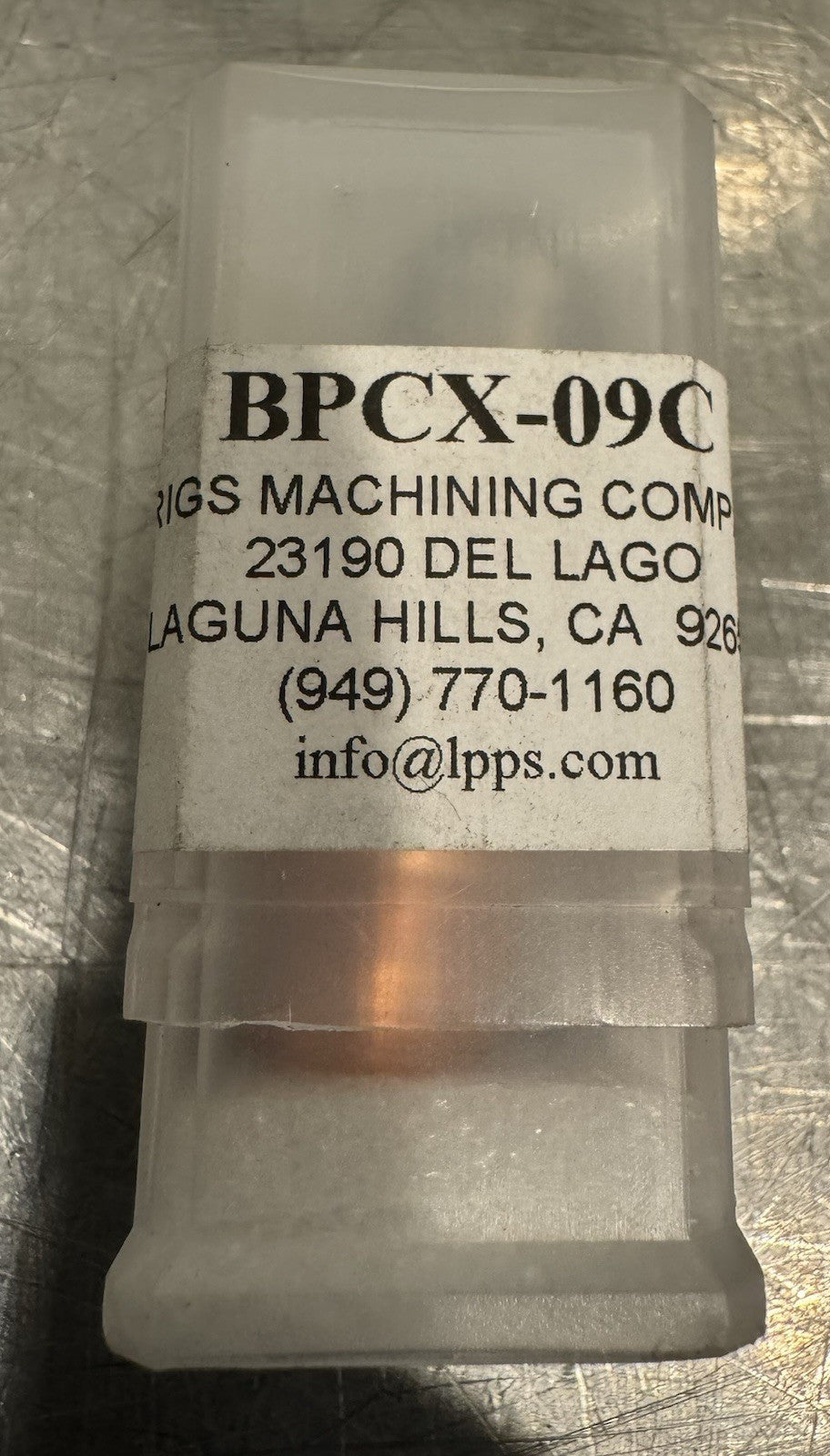 BPCX-09C Nozzle Brigs Machining Company NEW! FREE SHIPPING!