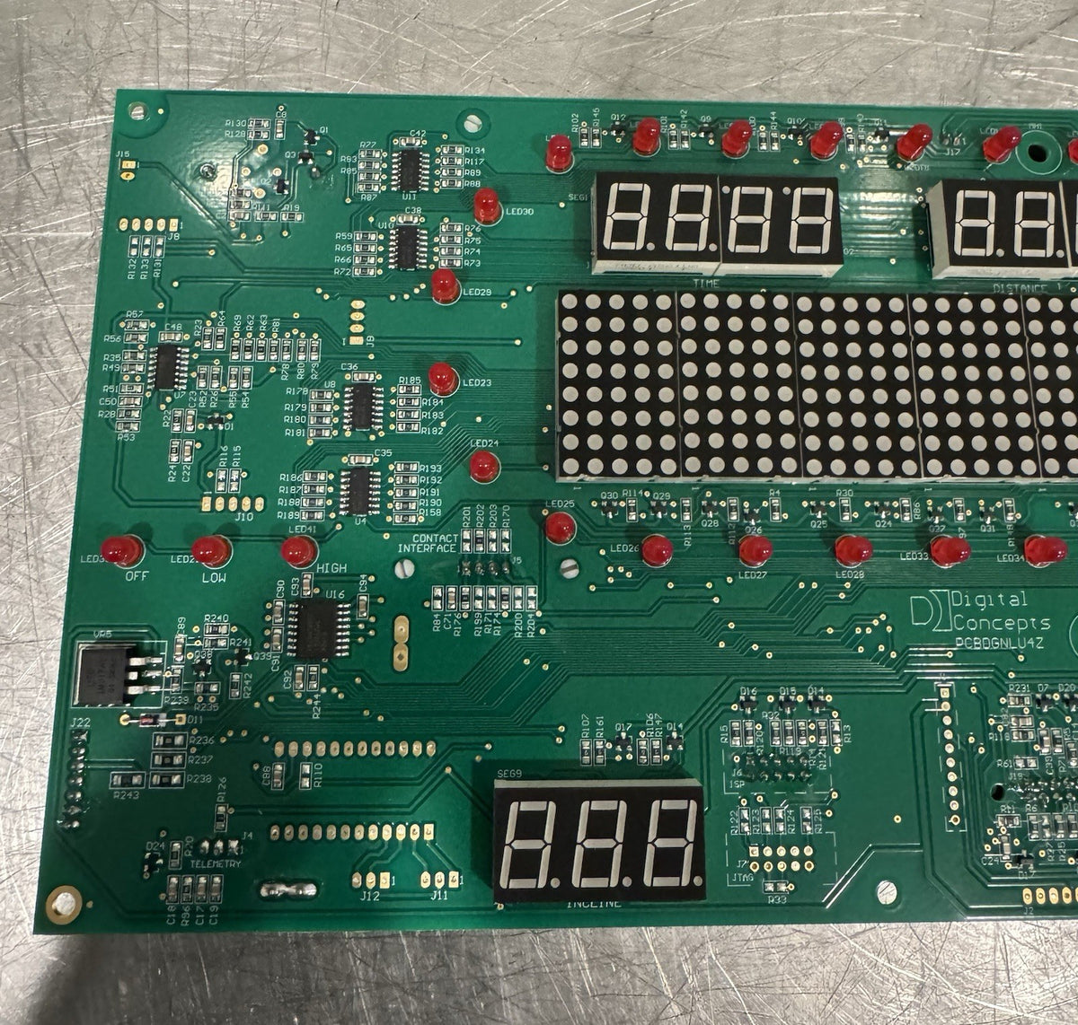 740-8386 Star Trac Display Console Circuit Board NEW! FREE SHIPPING!
