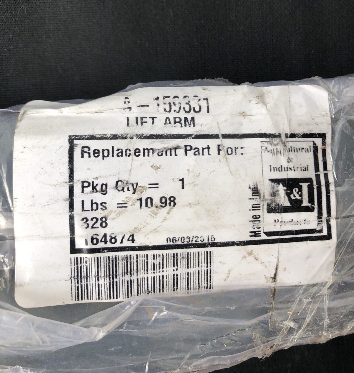 A&I A159331 Lift Arm Replacement John Deere 159331 NEW!!! FREE SHIPPING!!!