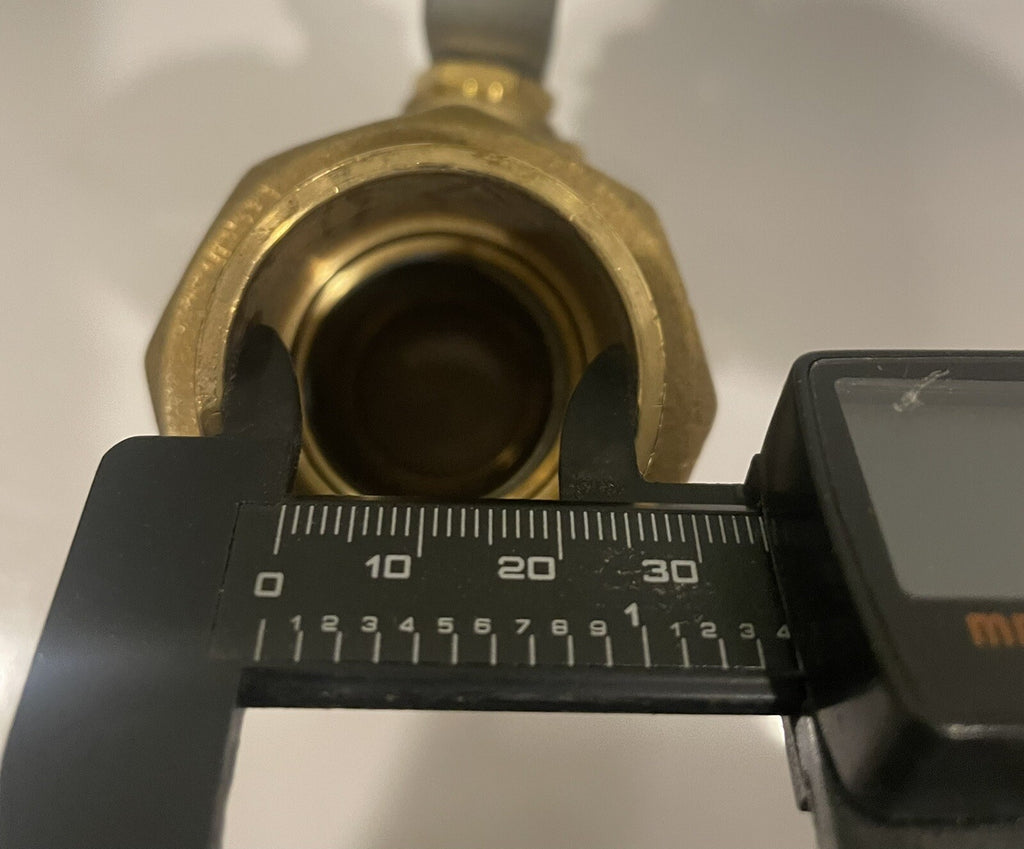 Jomar 160-506 Brass Ball Valve 1-1/4” S-100-DUE NEW! FREE SHIPPING!