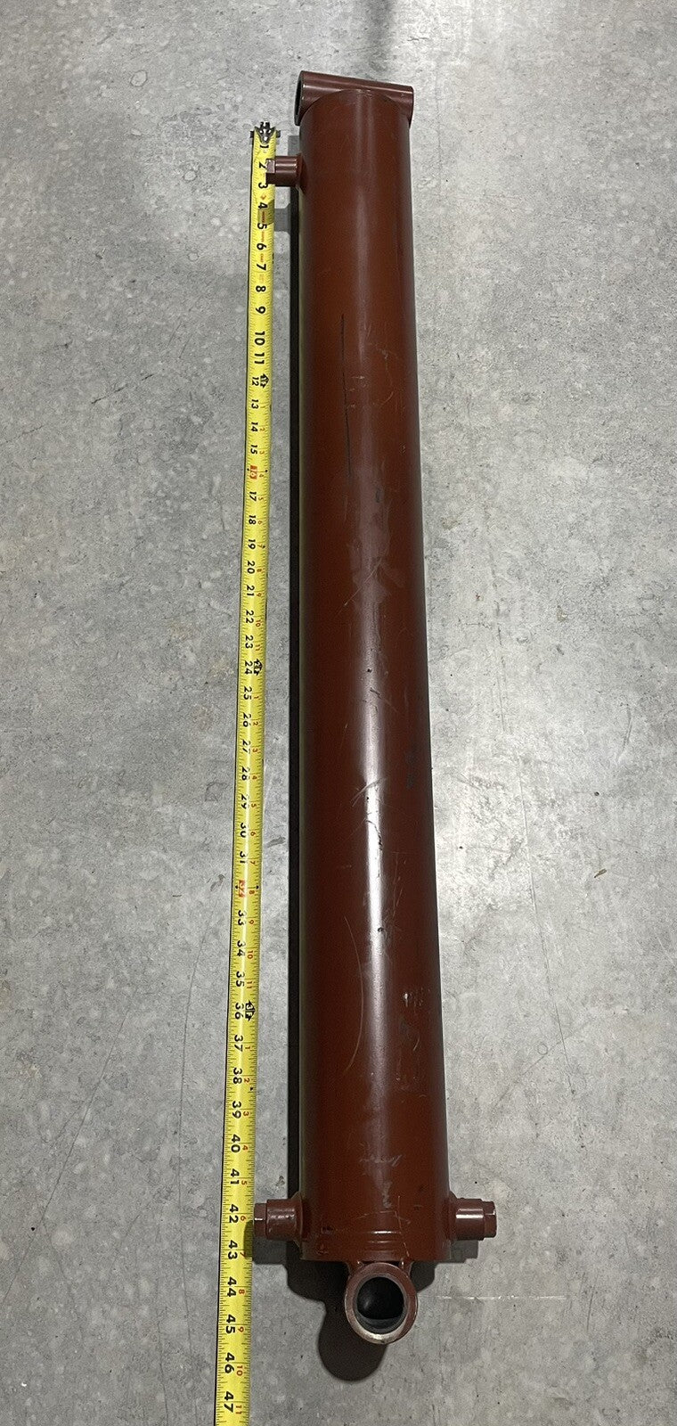 Hydraulic Cylinder Single Acting 3 Port NEW! FREE SHIPPING!