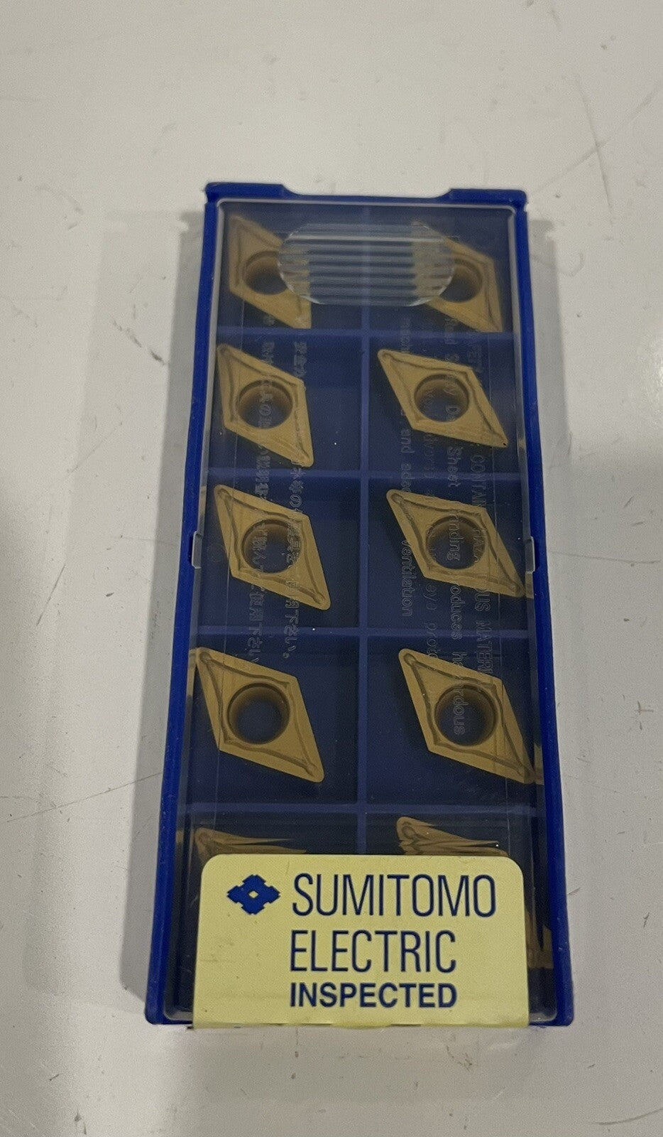 Sumitomo DPMT32. 52ESU Carbide Turning Insert 10 PACK AC820P NEW! SHIPS FREE!