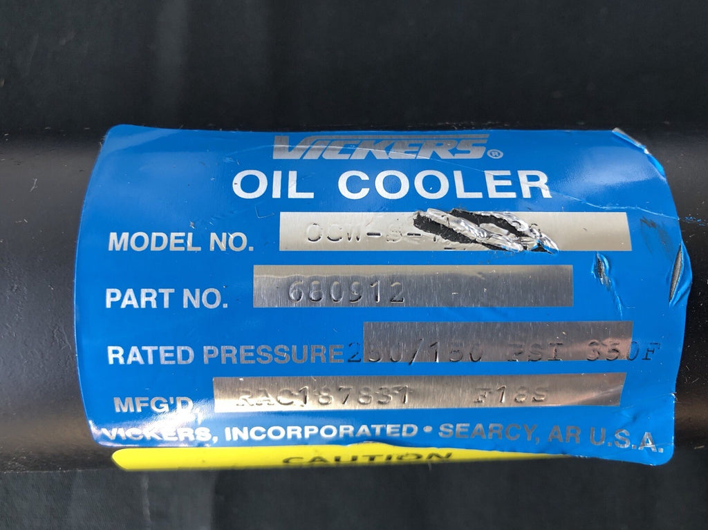 Vickers 680912 Eaton Oil Cooler NEW!!! FREE SHIPPING!!!