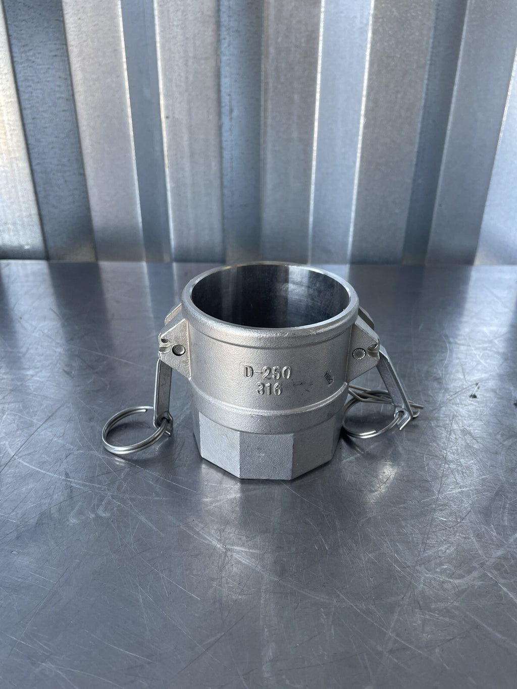 PT Coupling D-250 3” Stainless Steel 316 NEW! FREE SHIPPING!