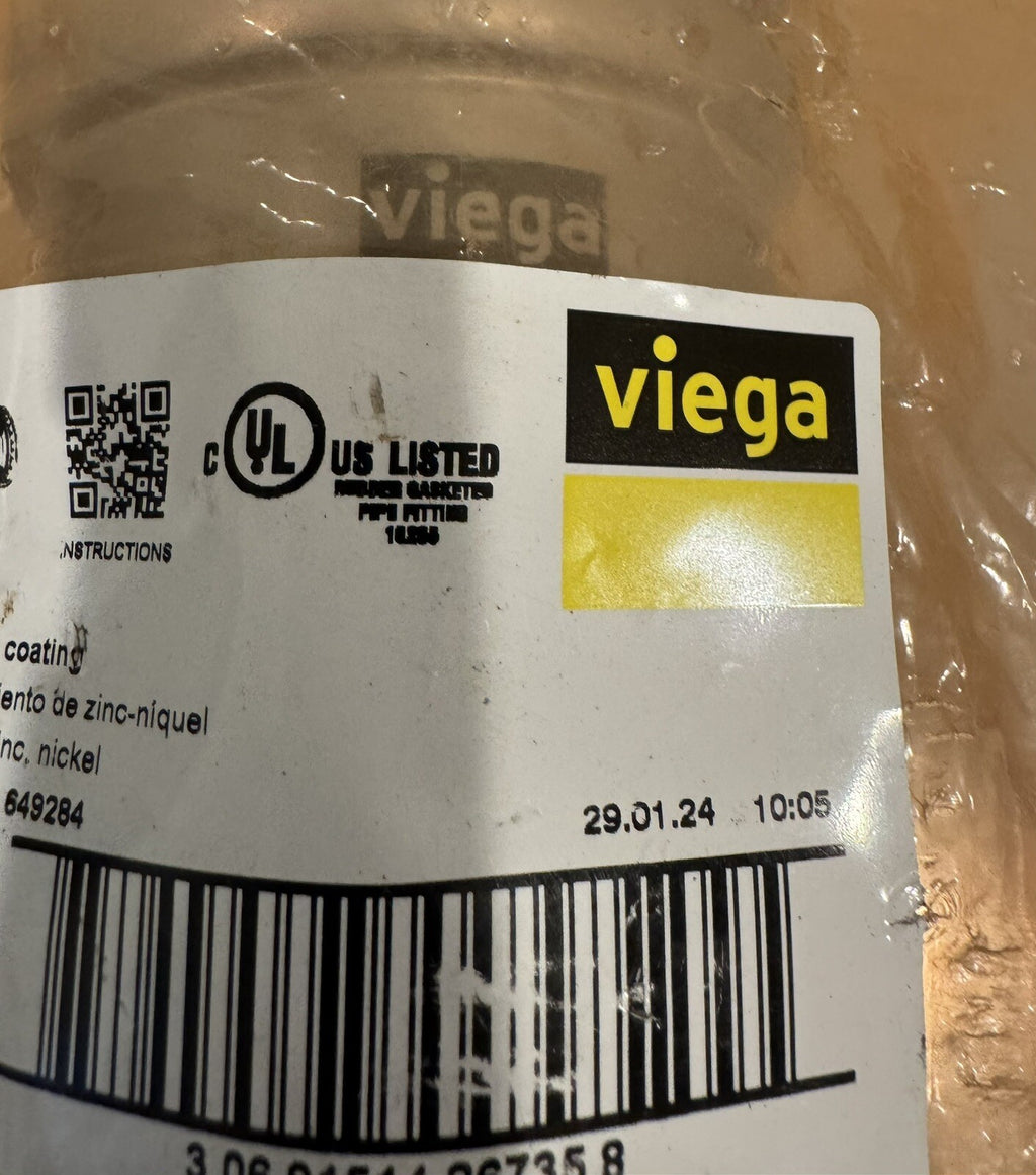 Viega 26735 Megapress FLM 3” x 2.5” Reducer Fitting NEW! FREE SHIPPING!