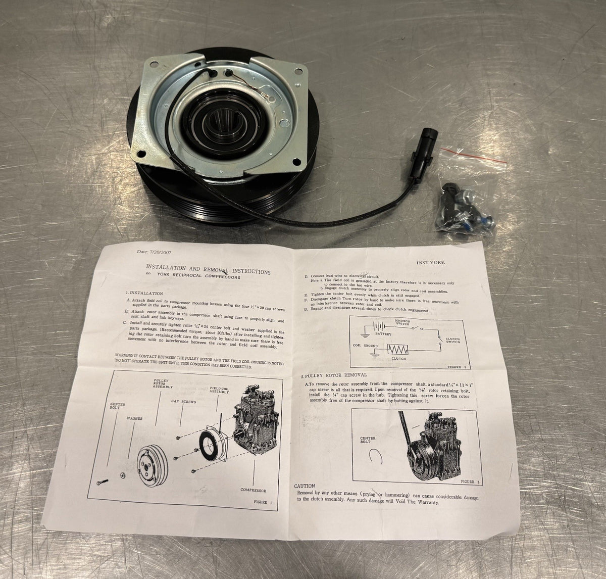 Napa 144019 AC Compressor Clutch Genuine NEW IN BOX! SHIPS FREE!