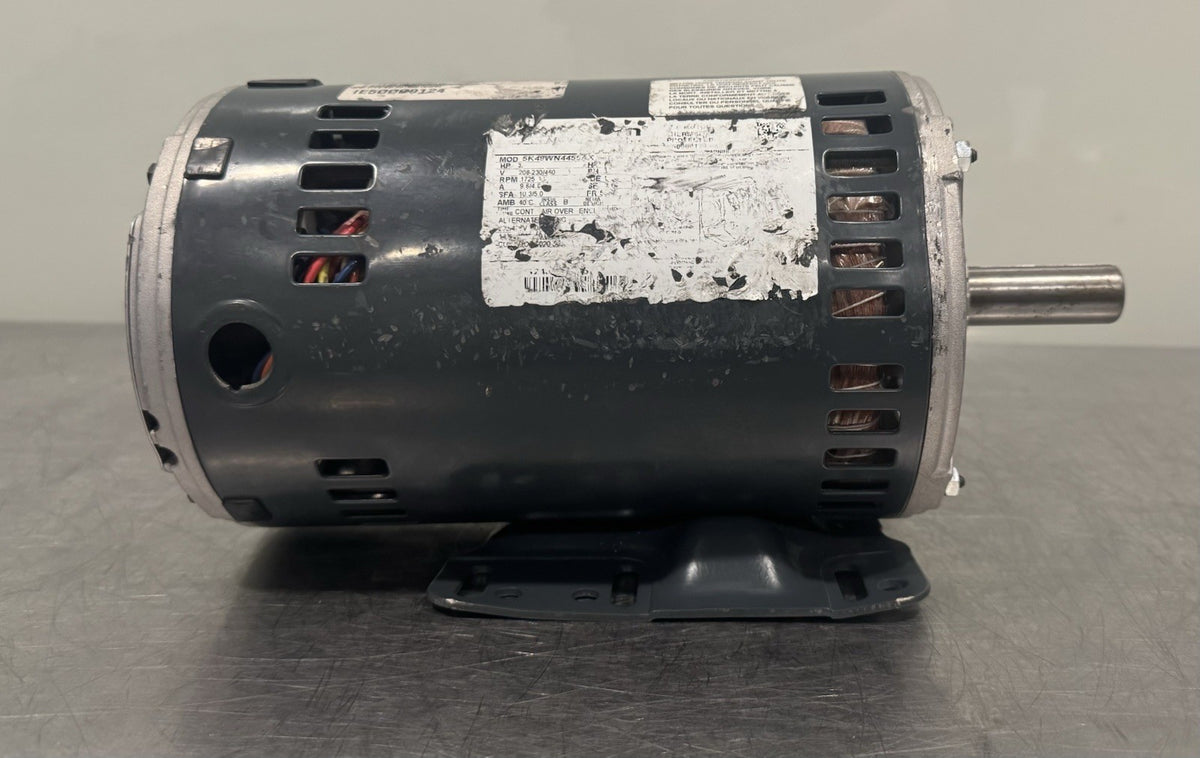 5K49WN4455AX Marathon Motor 3HP 208-230/460V 1725 RPM NEW! FREE SHIPPING!