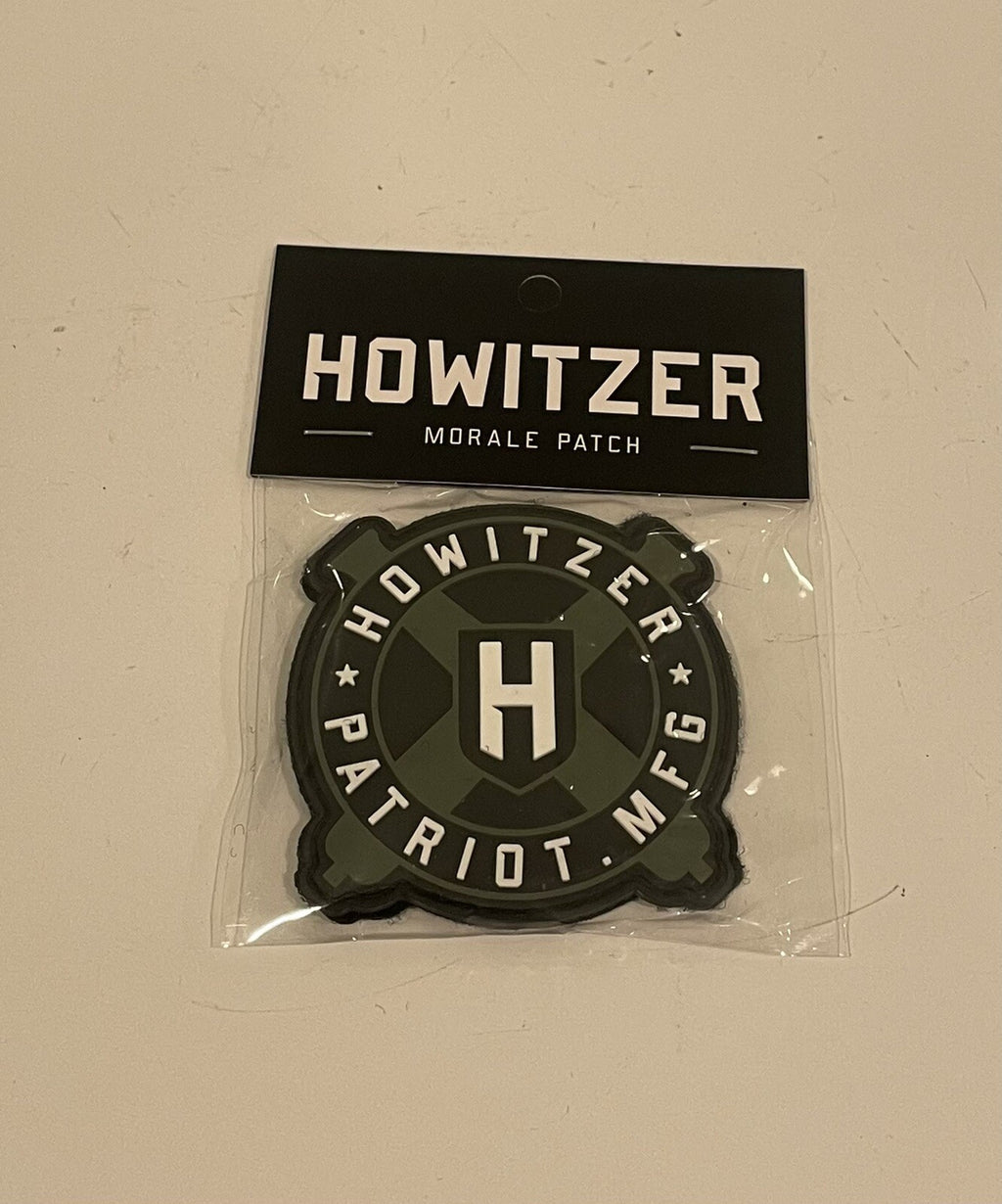 Howitzer Clothing Logo Morale Patch CV4048 NEW! FREE SHIPPING!