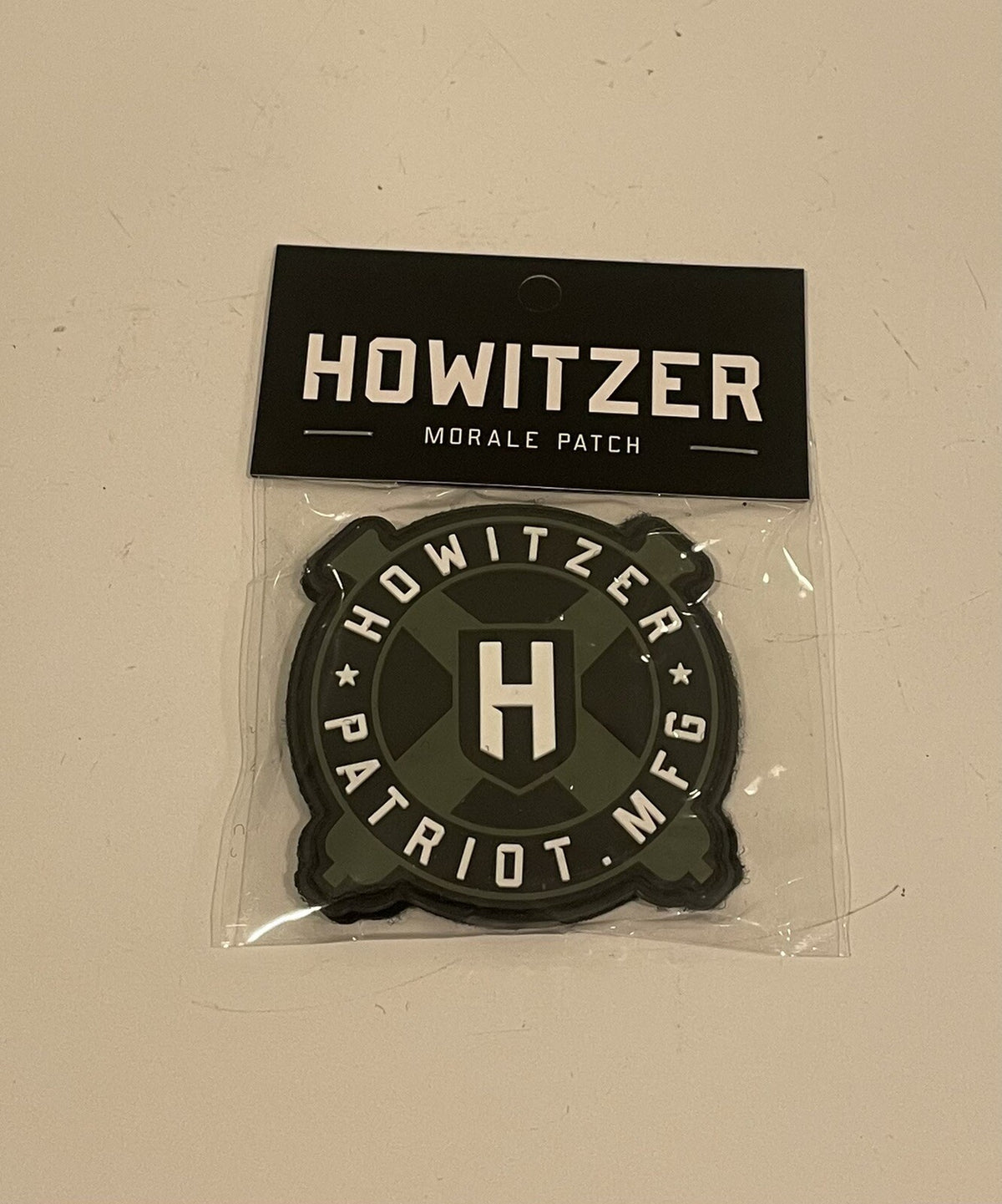Howitzer Clothing Logo Morale Patch CV4048 NEW! FREE SHIPPING!