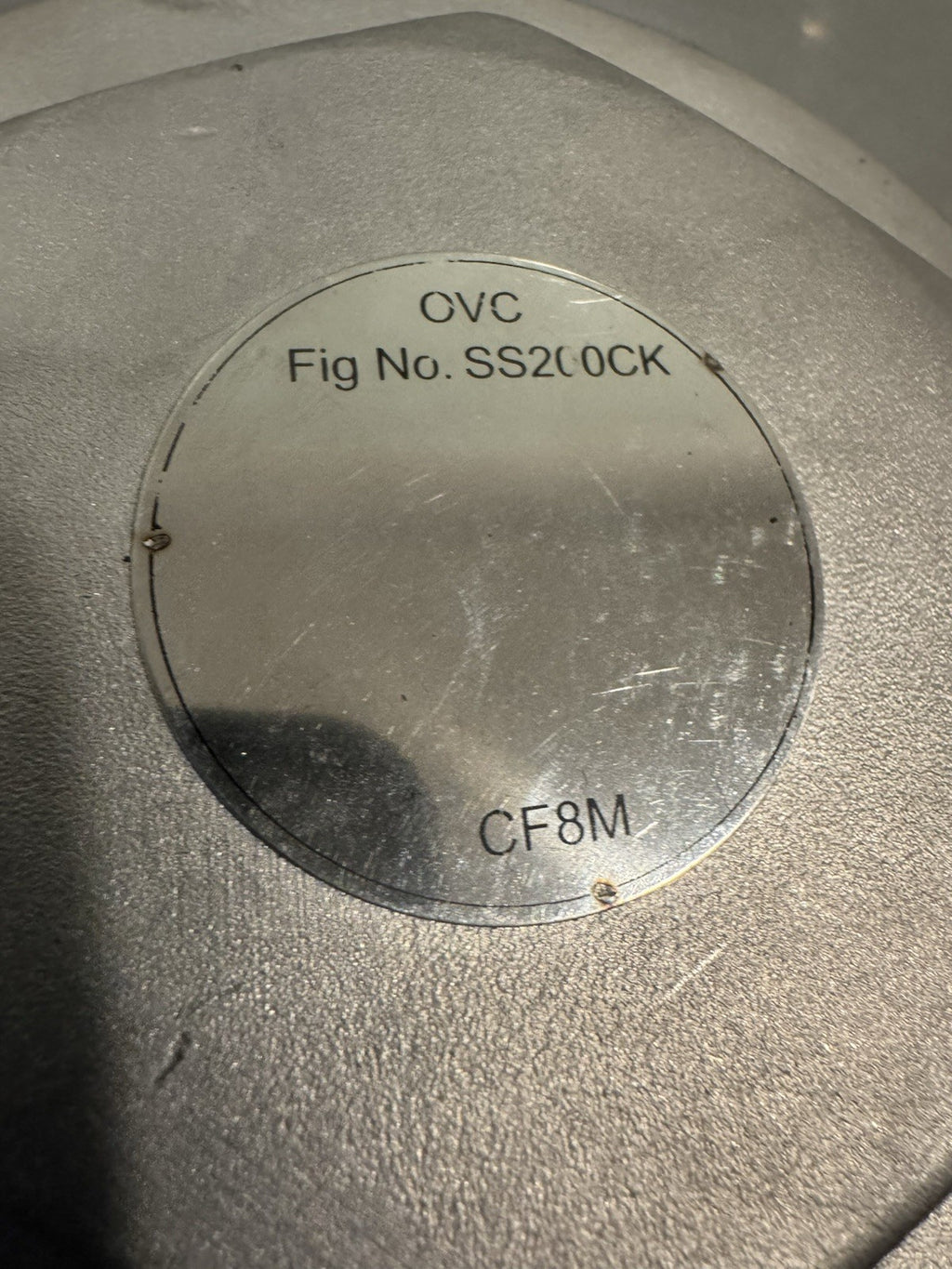 OVC SS200CK 3” Cast Stainless Steel Swing Check Valve Threaded NEW! SHIPS FREE!