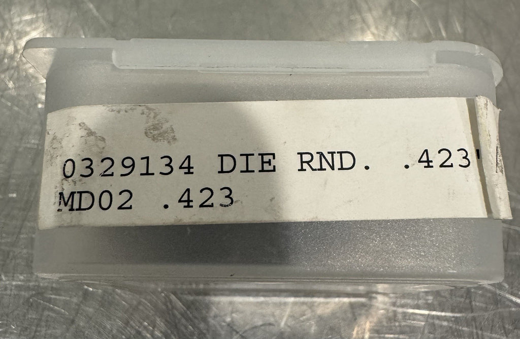 Trumpf 0329134 Die Round .423” Punch Press Tools NEW!