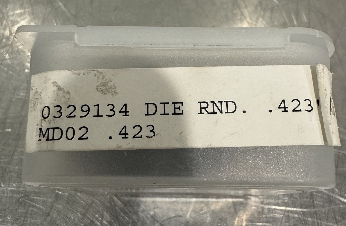 Trumpf 0329134 Die Round .423” Punch Press Tools NEW!
