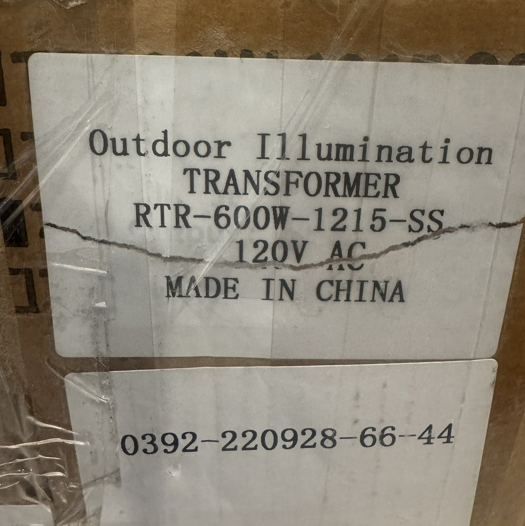 RTR-600W-1215-SS Outdoor Illumination Transformer NEW IN BOX! FREE SHIPPING!