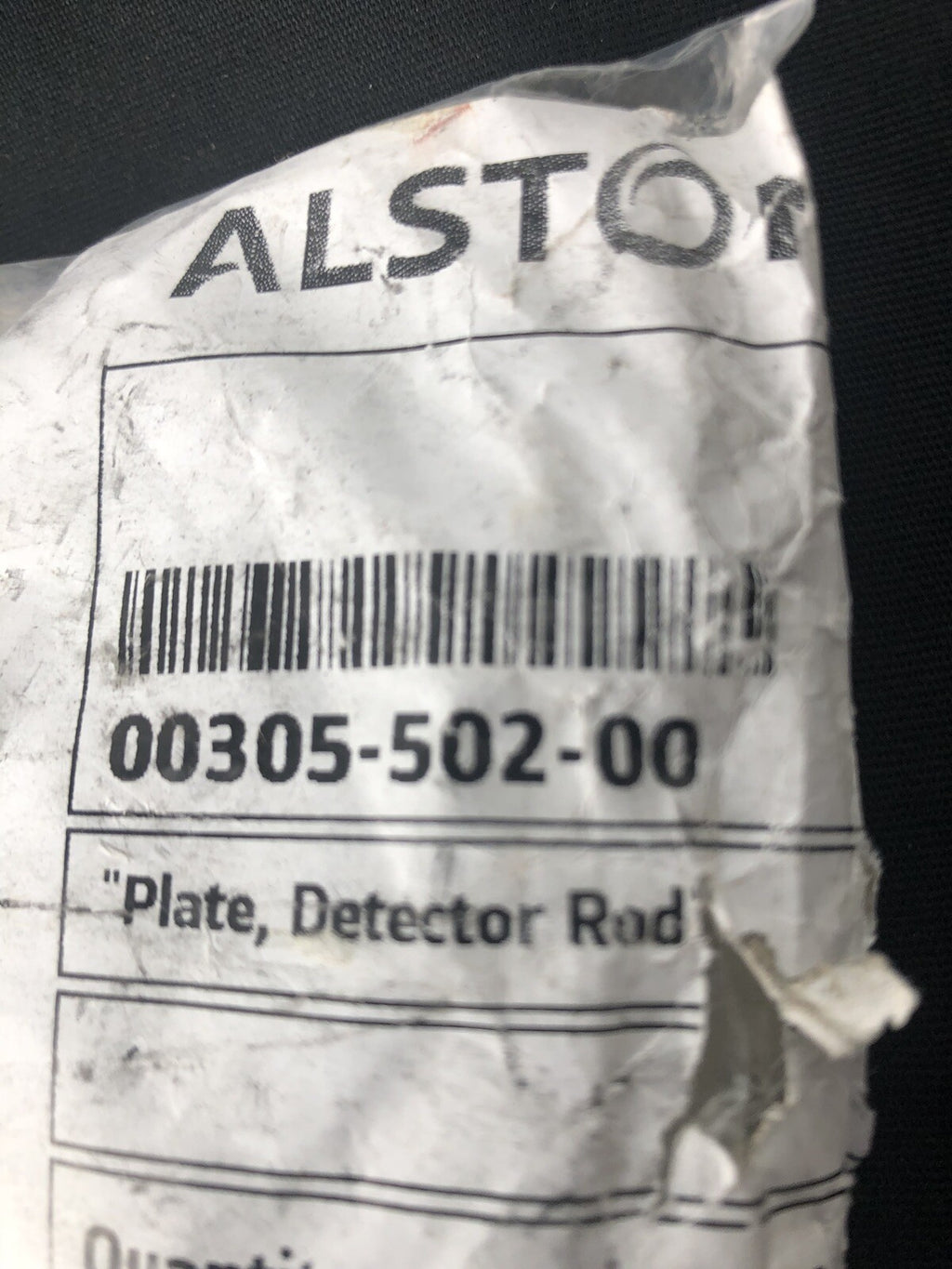 Alstom 00305-502-00 Detector Rod Plate NEW!!! FREE SHIPPING!!!