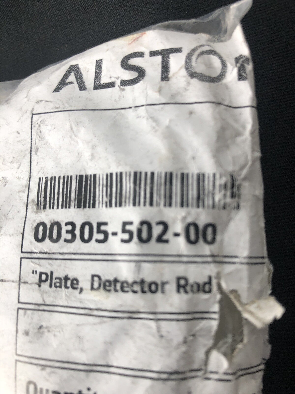 Alstom 00305-502-00 Detector Rod Plate NEW!!! FREE SHIPPING!!!
