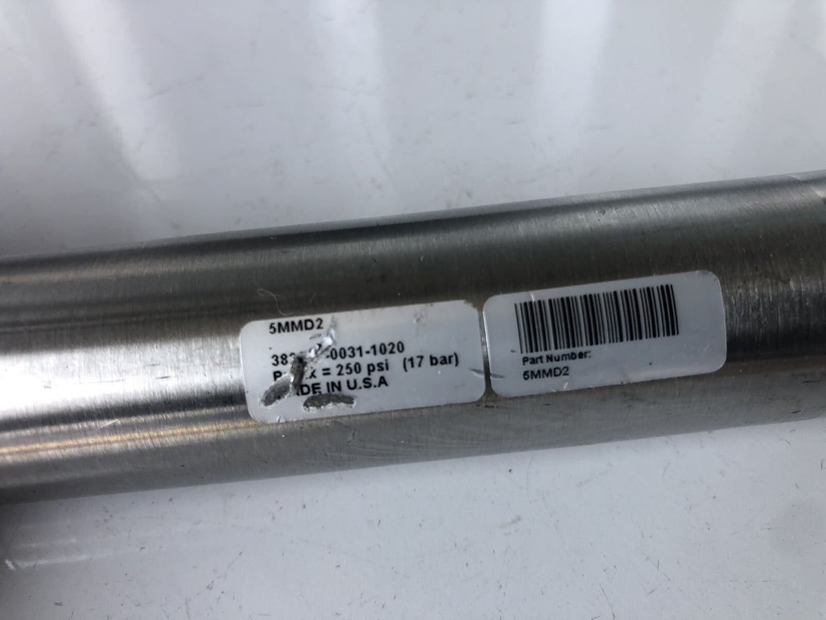 Speedaire 5MMD2 1-1/16'' Bore Round Double Acting Air Cylinder 3'' Stroke NEW!