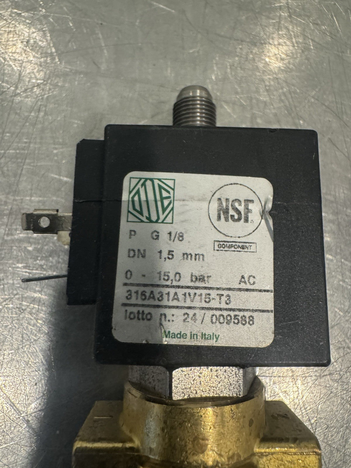 Marzocco 316A31A1V15-T3 Solenoid Valve Ode 3-Ways NEW! FREE SHIPPING!