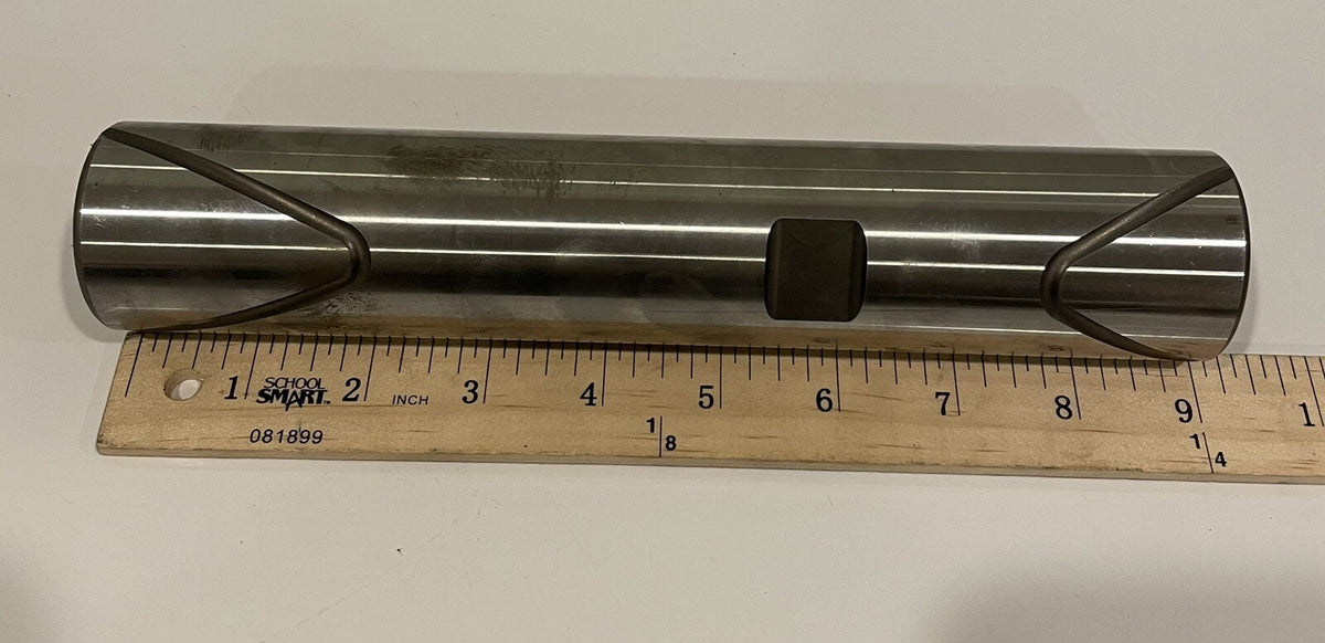Kaiser Shaft 111865 Pin Grooved Keyed 9” Roughly NEW! FREE SHIPPING!