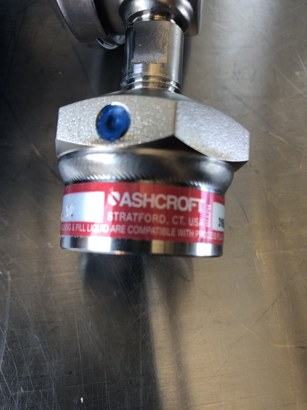 Ashcroft 310 Gauge 316L SS 0-160 PSI NEW!!! FREE SHIPPING!!!
