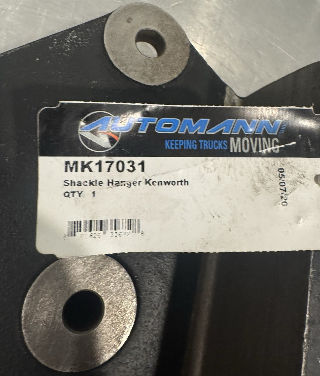 Automann MK17031 Shackle Hanger Kenworth NEW! FREE SHIPPING!