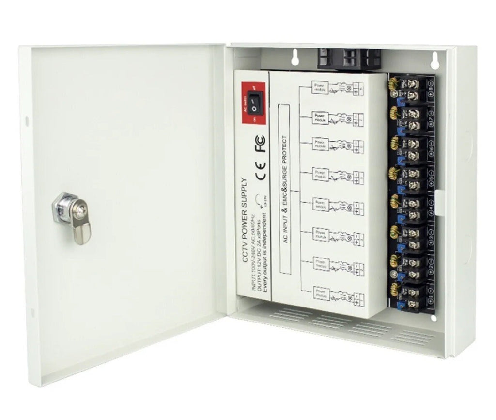PC-DC16A08HD-4DK IC Realtime Power Supply 8 Channel NEW IN BOX! FREE SHIPPING!