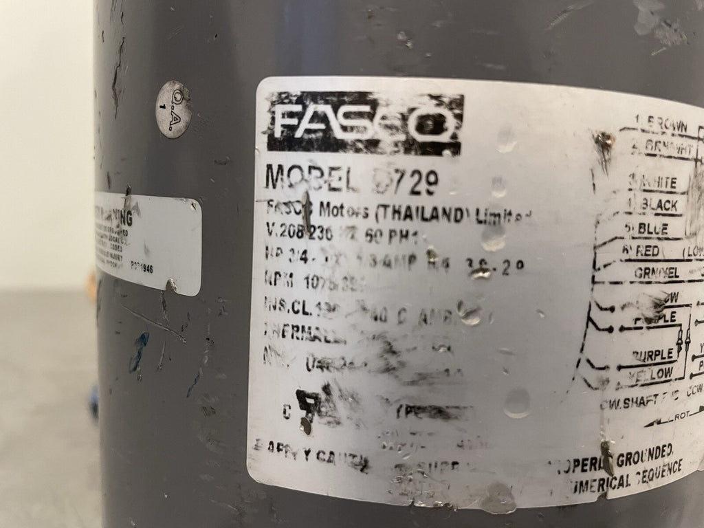 Fasco D729 Direct Drive Blower Motor 3/4HP 208-230V NEW! FREE SHIPPING!