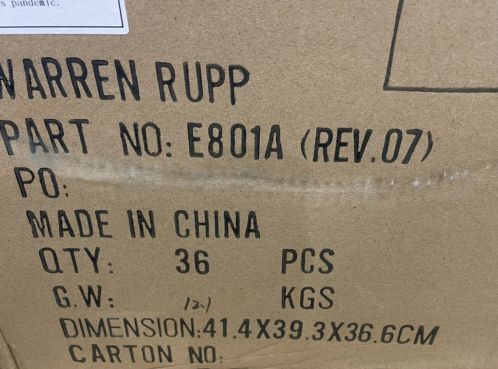 Warren Rupp E801A Sandpiper B10 Center Section WR10 NEW! FREE SHIPPING!