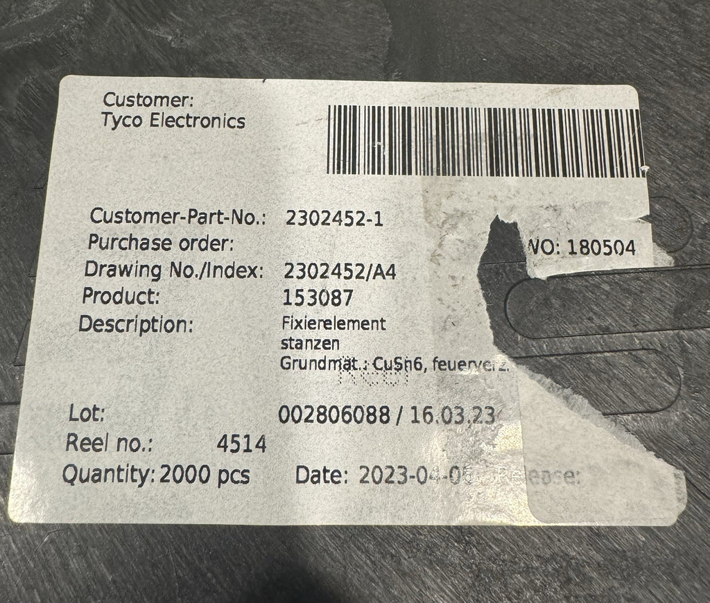 TE Connectivity 2302452-1 AMP Connectors 2000 PACK NEW! FREE SHIPPING!