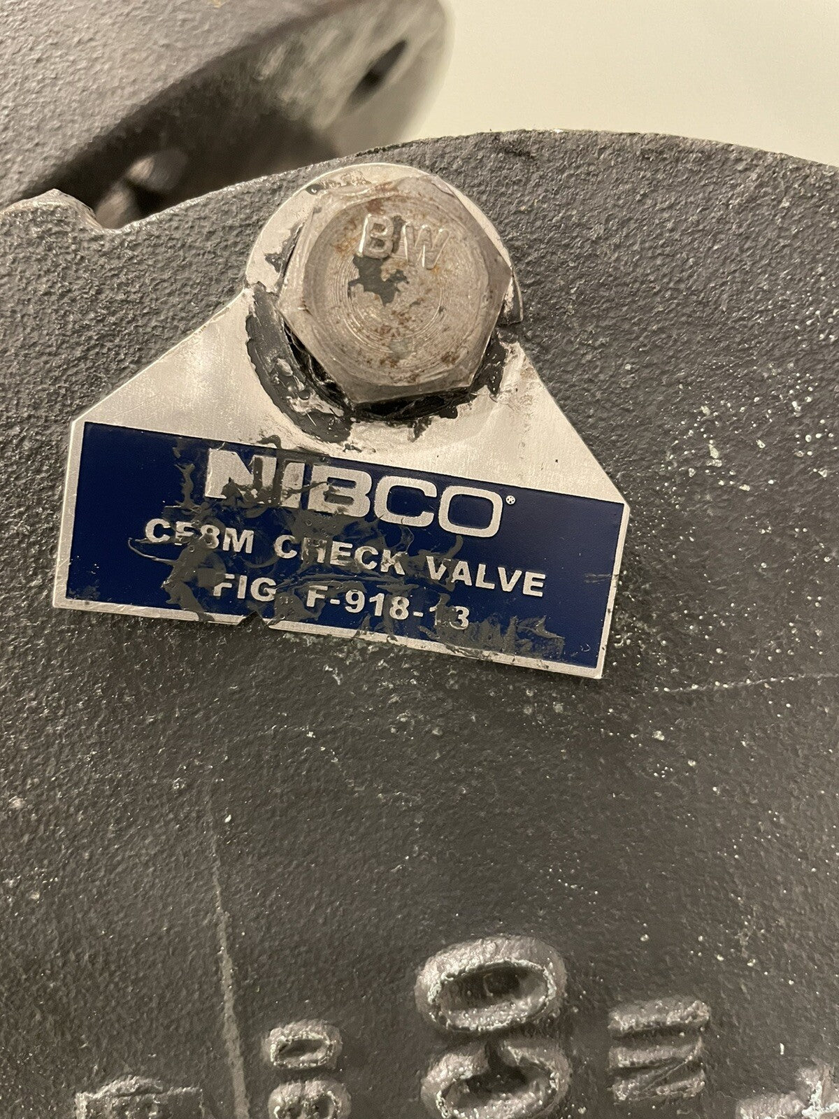 Nibco F-918-13 4" Horizontal Swing Check Valve NEW! FREE SHIPPING!