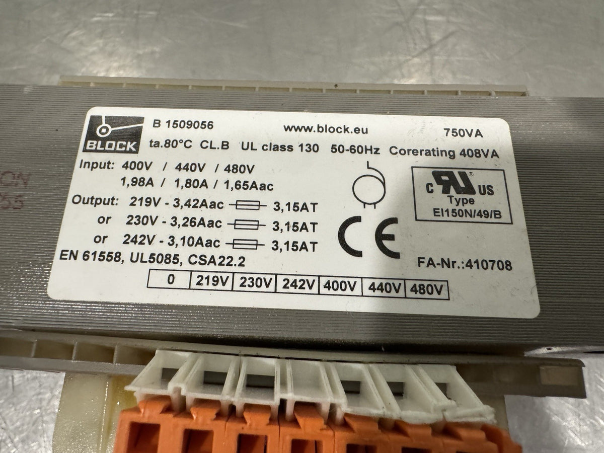 Henny Penny MM10015147 Transformer 480V 750VA NEW IN BOX! FREE SHIPPING!