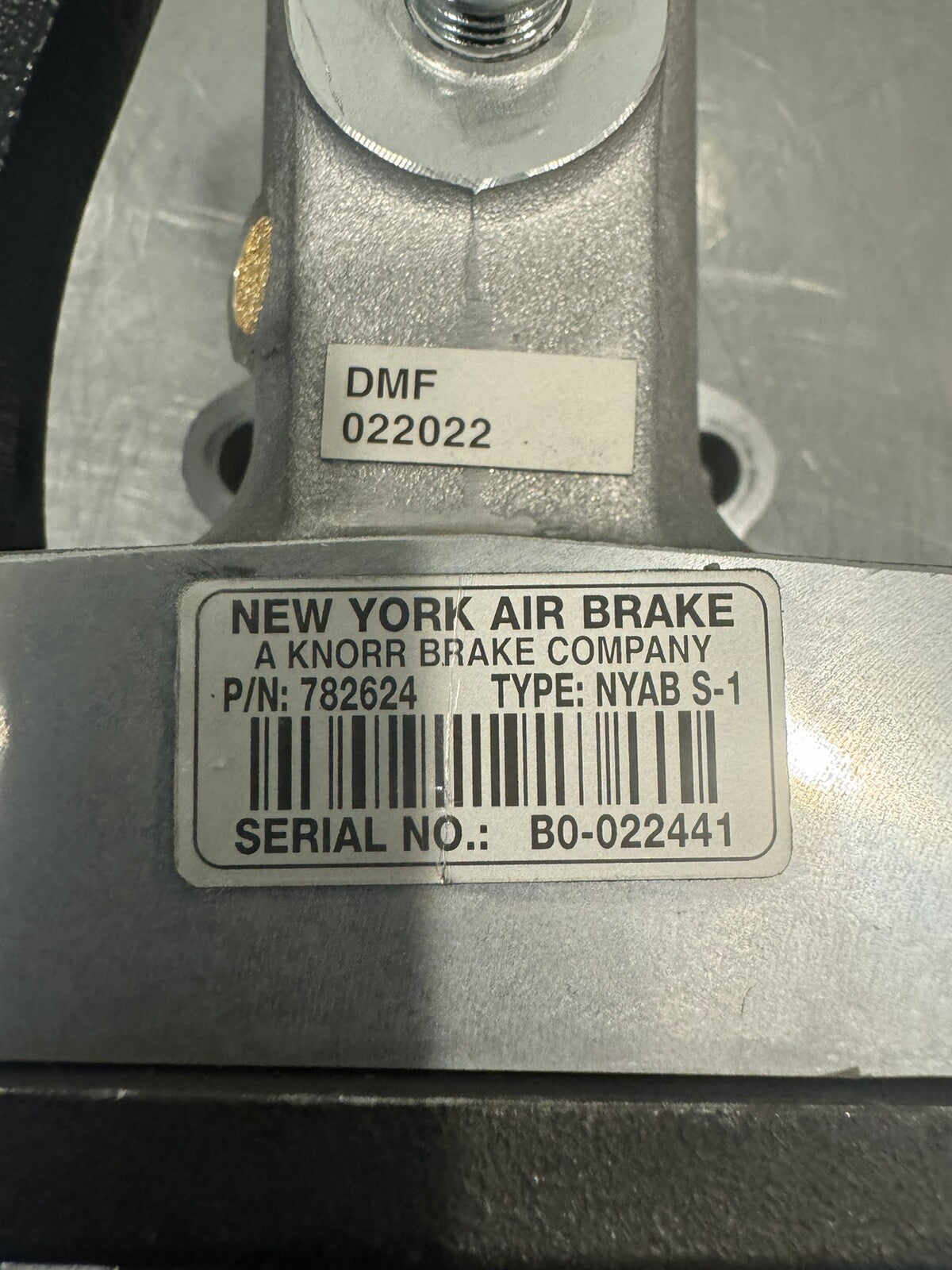 New York Air Brake 782624 Knorr NYAB S-1 NEW! FREE SHIPPING!