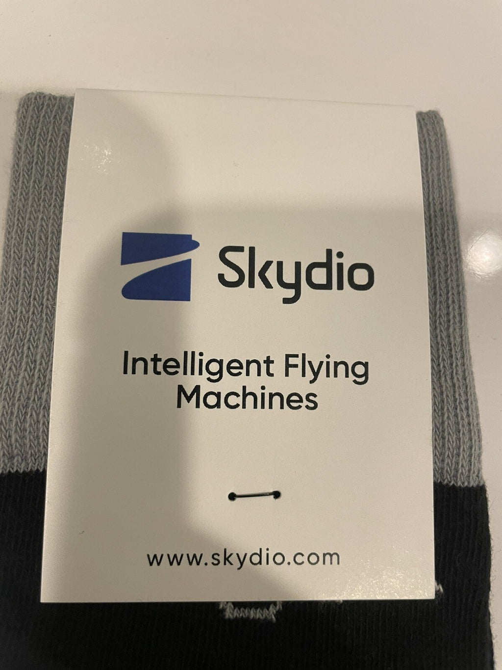Skydio Socks Drones Black & Grey W/ Blue NEW! FREE SHIPPING!
