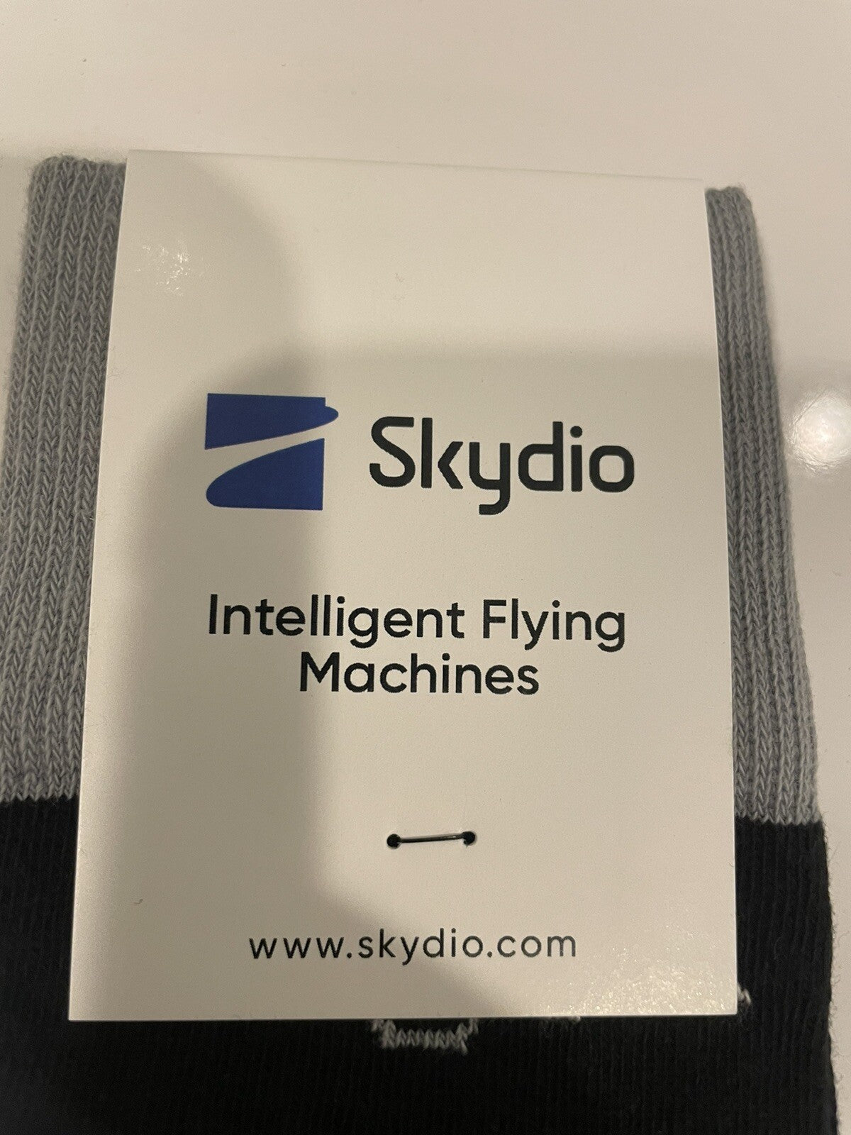 Skydio Socks Drones Black & Grey W/ Blue NEW! FREE SHIPPING!