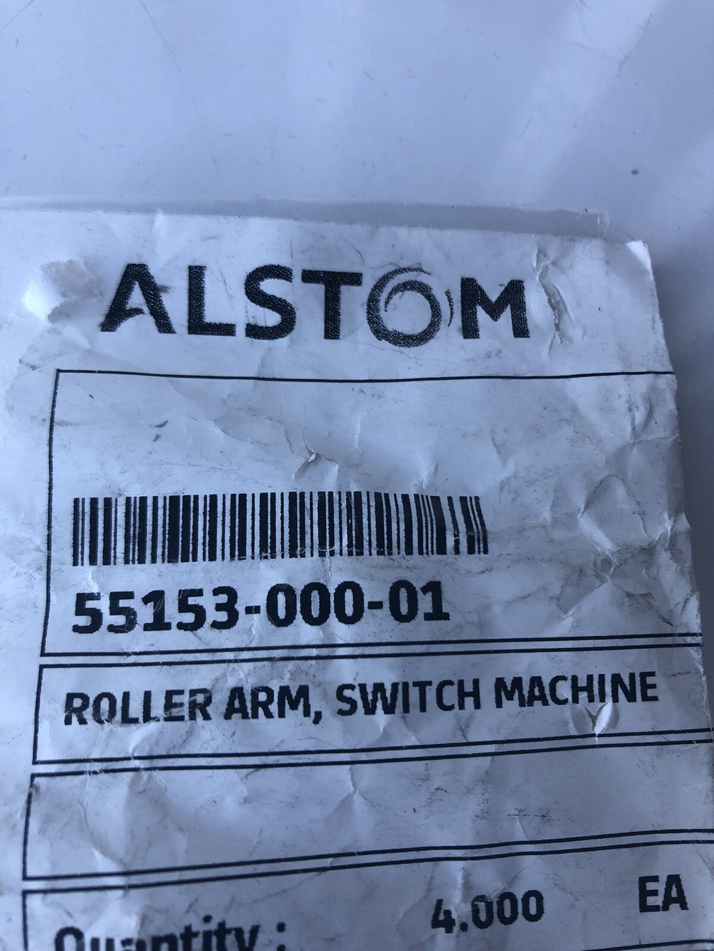 Alstom 55153-000-01 Switch Machine Roller Arm NEW!!! FREE SHIPPING!!!